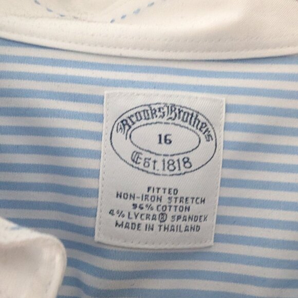 10 Brooks Brothers Button Down Shirts Sizes 16 and 18 - Picture 12 of 14